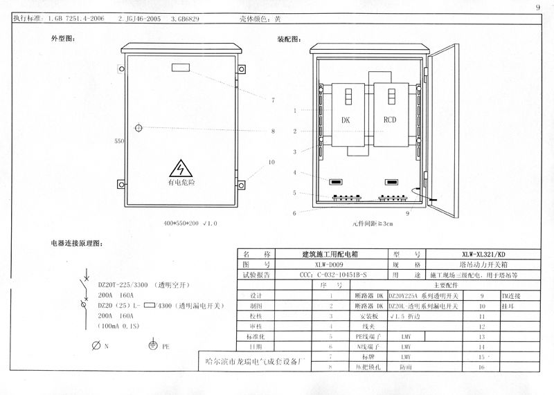 施工現場臨時用電配電箱(機柜)標準化配置圖集！