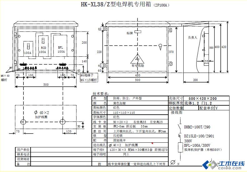 三級配電，二級保護(hù)，一機(jī)一閘一漏，一箱配電箱及施工要求